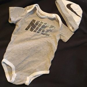 Nike onesie with hat